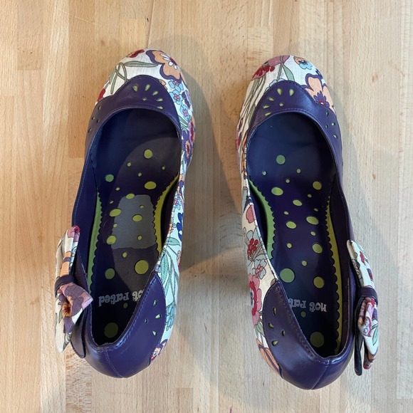 Not Rated Retro-Funky Pumps - vegan - Picture 6 of 11